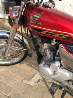 Honda cg125 SE karachi number