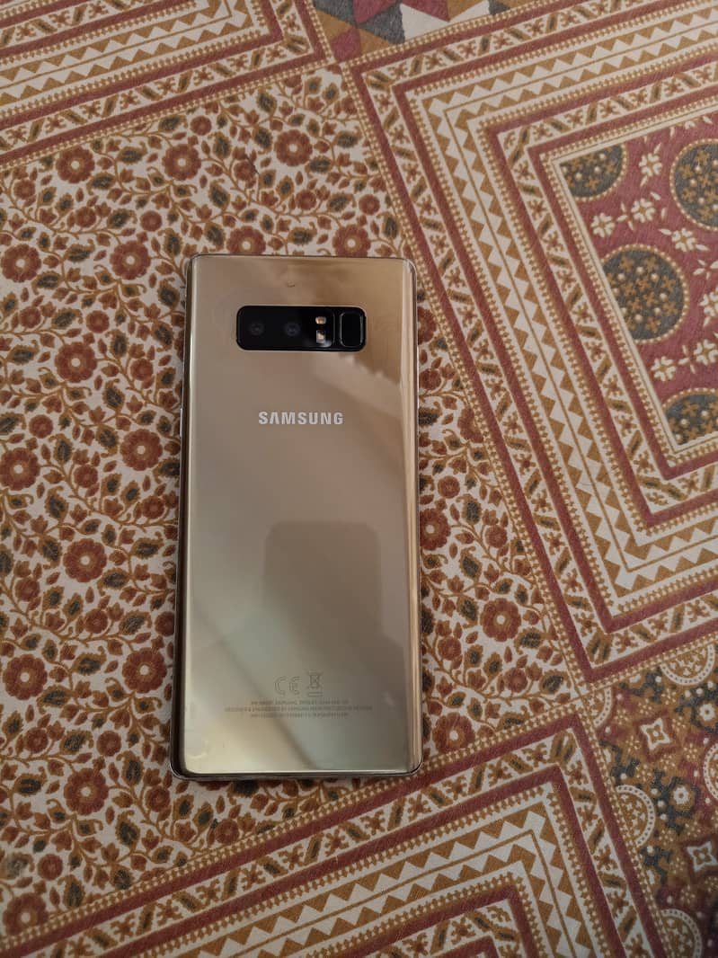 Samsung Galax note 8 6gb ram 64gb rom 4