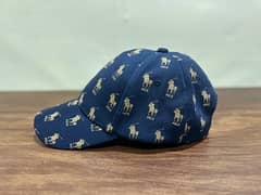 Navy Blue Polo-Inspired Cap – Classic & Stylish