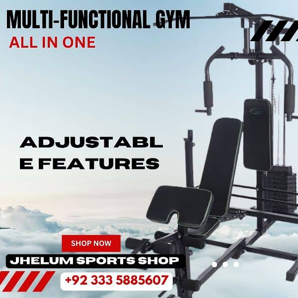 Home gym/ complete home gym Machine/ multi Gym/multi station 2