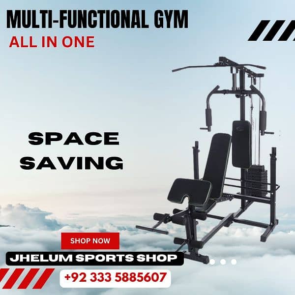 Home gym/ complete home gym Machine/ multi Gym/multi station 6