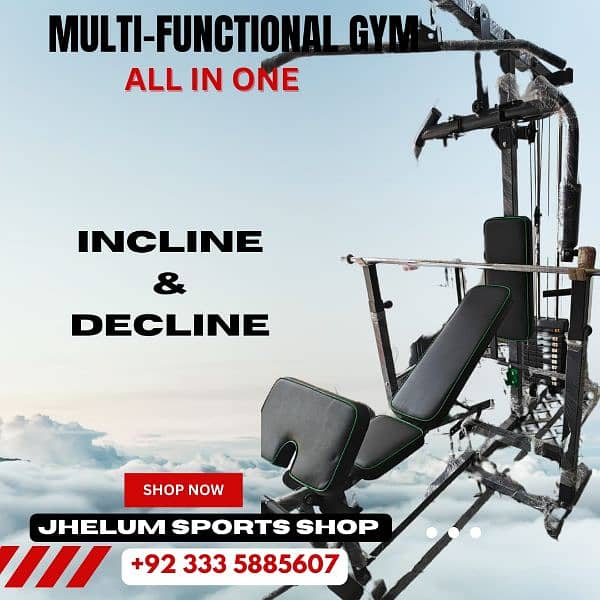 Home gym/ complete home gym Machine/ multi Gym/multi station 8