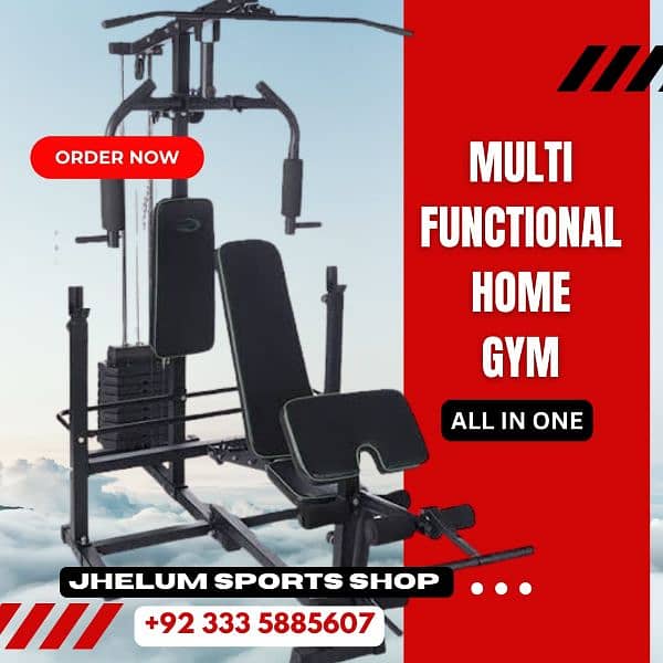 Home gym/ complete home gym Machine/ multi Gym/multi station 9