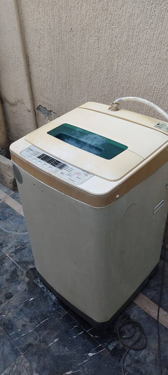 Haeir washing machine 7.5 kg 1