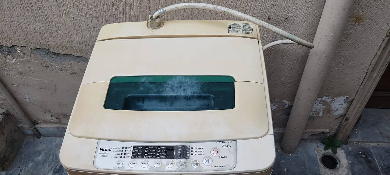 Haeir washing machine 7.5 kg 2