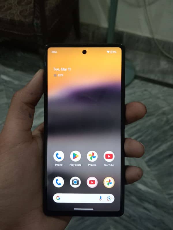 pixel 6a. not open and repair. 10/10. pta approved. total original 2