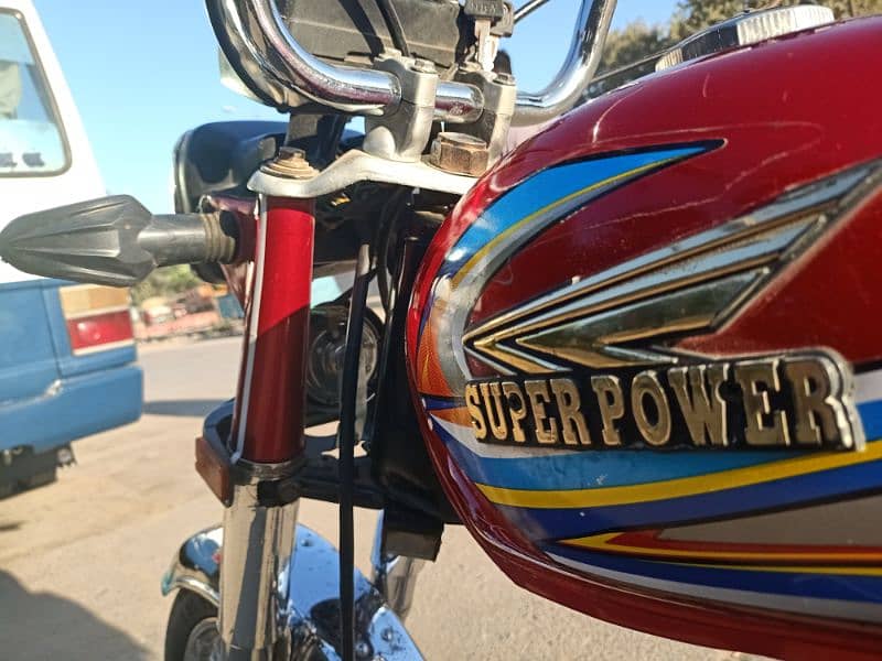 SUPER POWER 70CC 2023 GENUINE CONDITION GENUINE ENGINE GENUINE NUMBER. 17