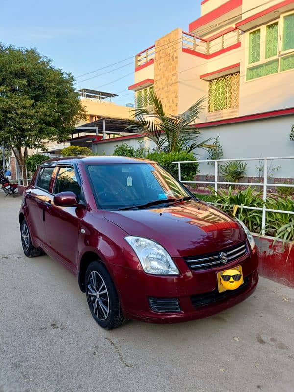 Suzuki Swift 2011 original color manual transmission 2