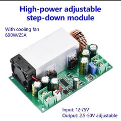 Solar Panel DC voltage Converter Step Down Buck Converter 600w 25A