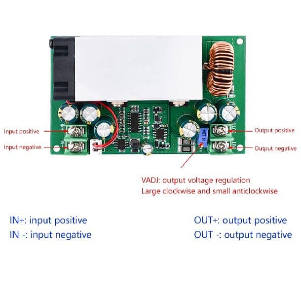 Solar Panel DC voltage Converter Step Down Buck Converter 600w 25A 1