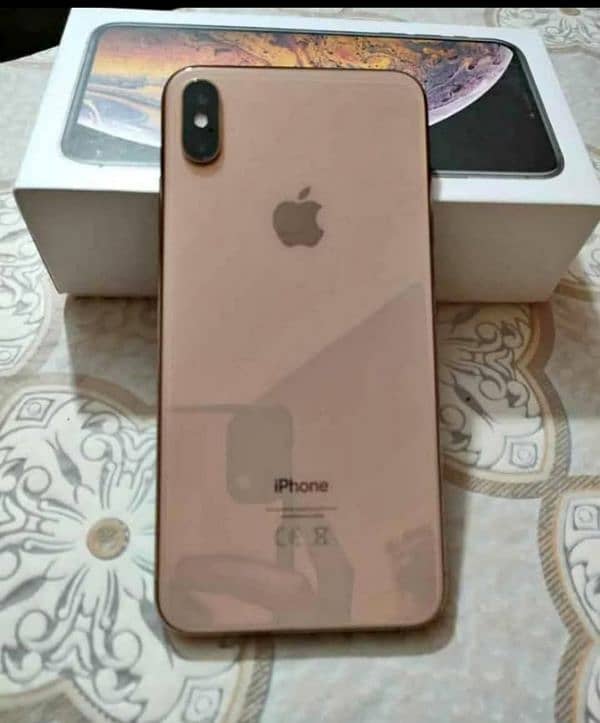 Apple Iphone X's Max 512 GB PTA Approved Gold ( 03368028863 WhatsApp) 0