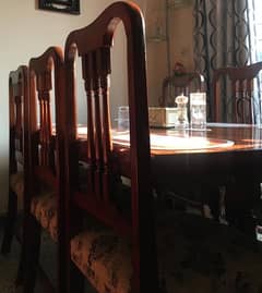 WOOD DINING TABLE FOR SALE