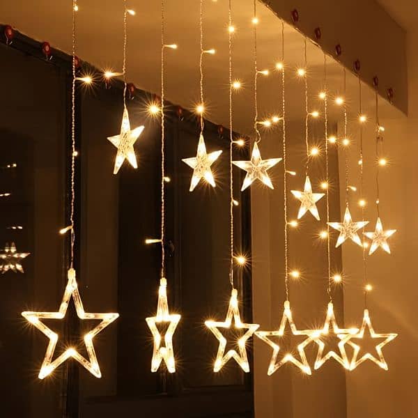 Star Curtain LED lights For Ramadan decorations 0