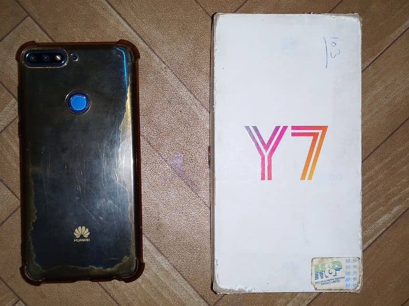 Huawei Y7 Prime 4 sale in genuine condition 1