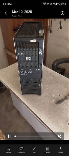 HP Z600 xeon processer dubble