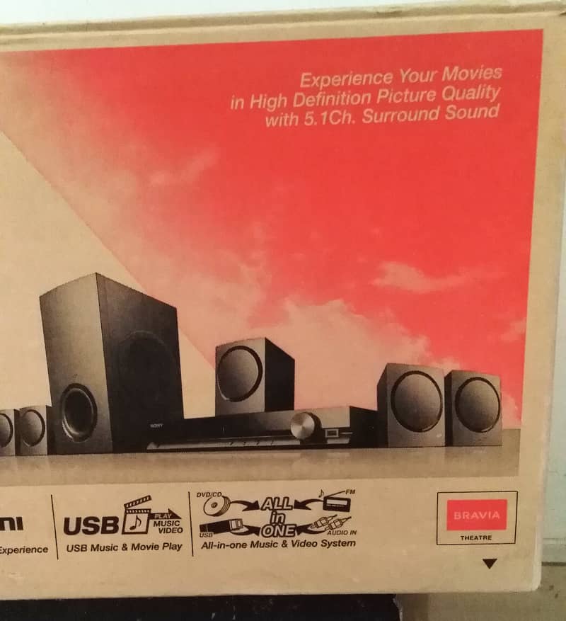 Sony 5.1 Home Theater TZ210 Sourround Sound System (Read Ful AD) 11