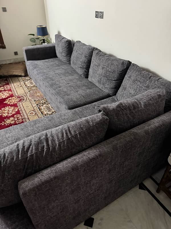 L shaped Sofa 1