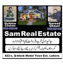 Silent Office + Family Sam Real Esrate 422c Q Block Model Town Extention Lahore