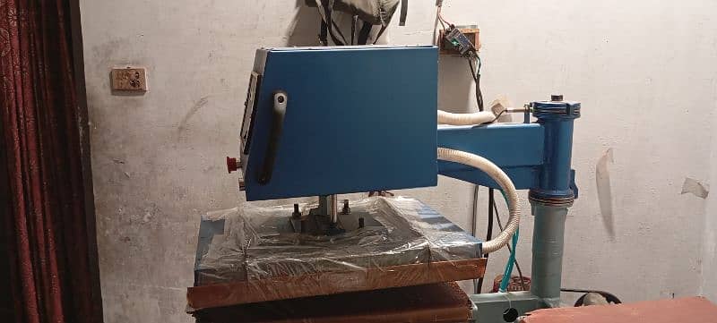 Heat transfer bed machine with air compressor 2