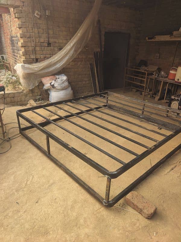 double bed/Single Bed / Iron Bed/steel bed/furniture 1