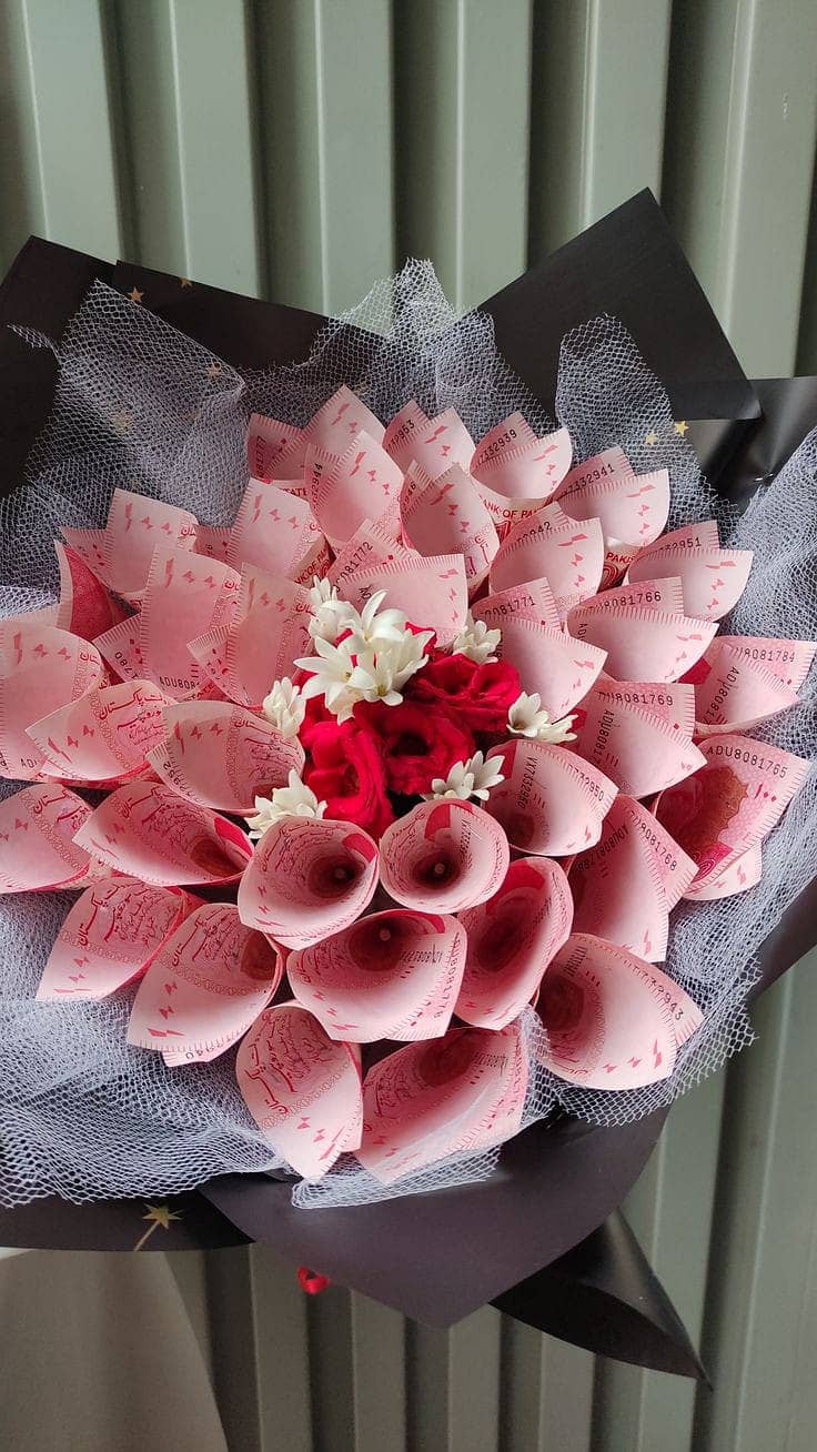 Flower | Currency Bouquet | Gift Boxes | Customize | Bouquet | Rose 5