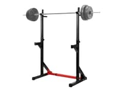 Squat rack power tower pullup pull up bar leg raise rack stand dips