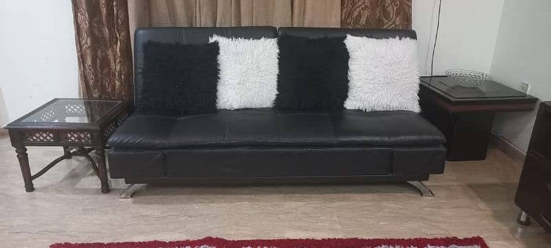 Interwood Sofa cum Bed 5