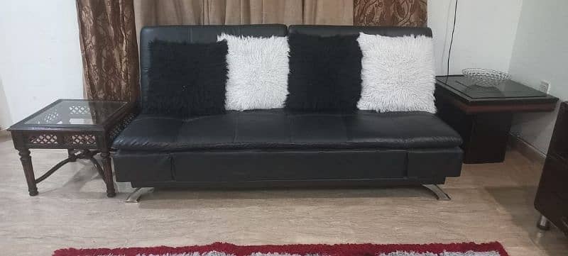 Interwood Sofa cum Bed 9