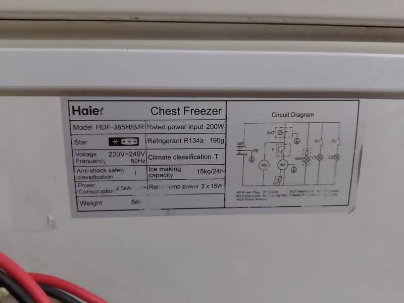 Haier D freezer Doubel door (0306=4462/443) fitset 8