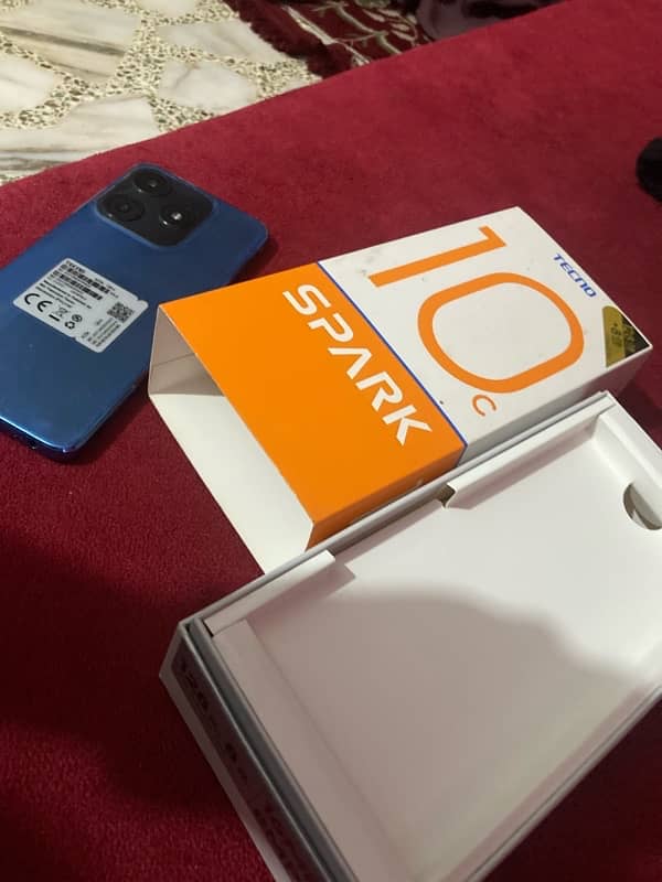 Techno spark 10C 128gb 1