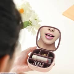 portable mirror Jewelry storage box