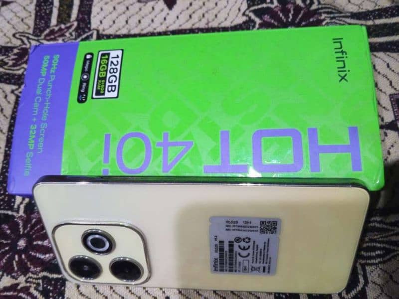 infinix hot 40i GB 8  128 urgent sale phone number 03140166202 5