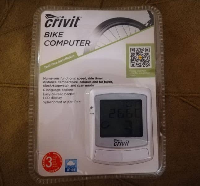 Crivit Wireless Bike Computer 0