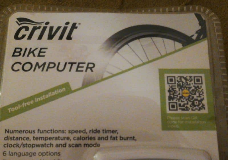 Crivit Wireless Bike Computer 4