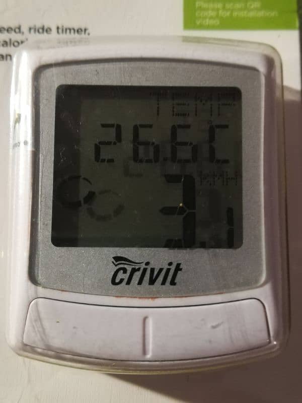 Crivit Wireless Bike Computer 5