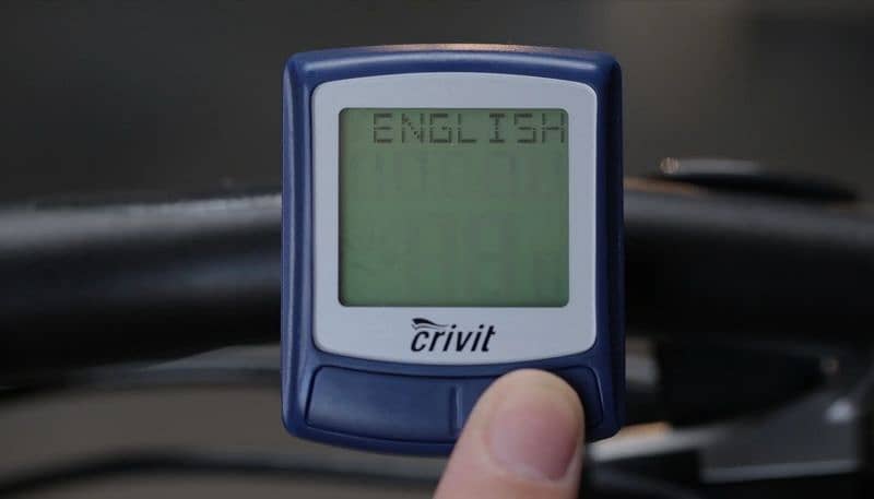 Crivit Wireless Bike Computer 8