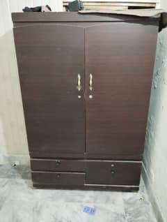 Wooden wardrobe