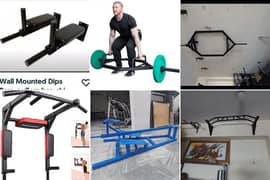 03335401216 hex bar parallel bar dips pullup pull up dumbbell plates