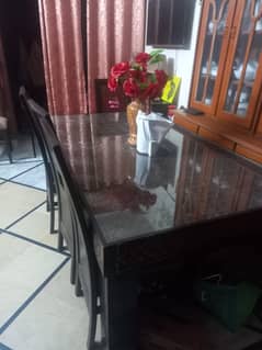 Dining Table for Sale with 6 chairs