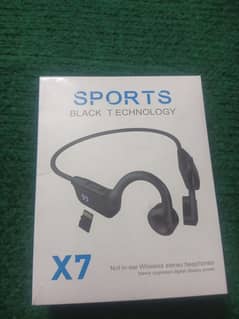 X7 sports BLACK Technology wireless