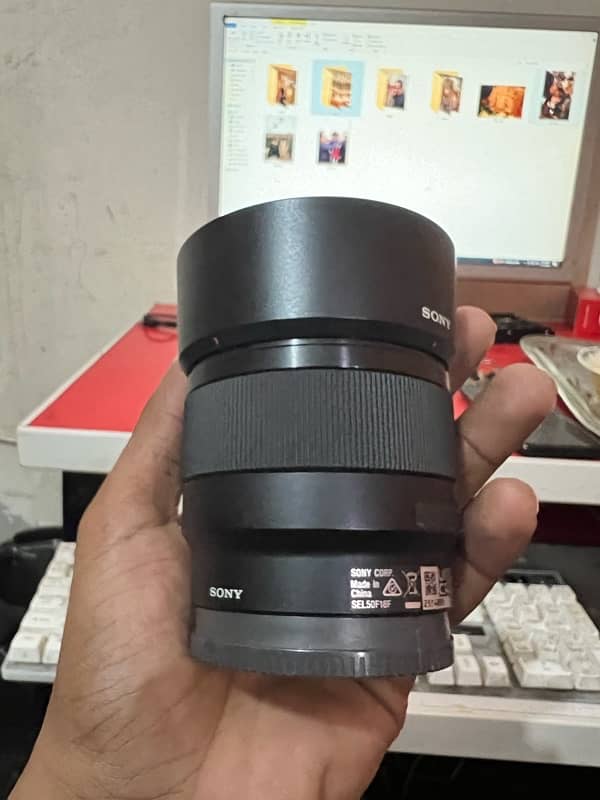 sony E mount 50mm 1.8 in 7 month warranty 0.3. 9.90. 9.9. 9.5. 0 2