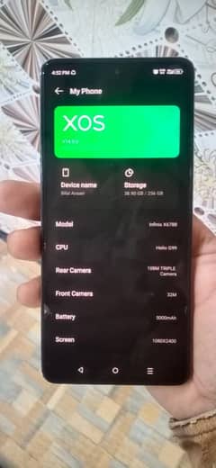 infinix note 30 pro full box 8+8/256