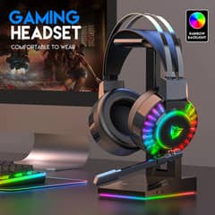 PRO RGB Gaming Headphones With USB Mic For PC Laptop XBOX PS4 Headset