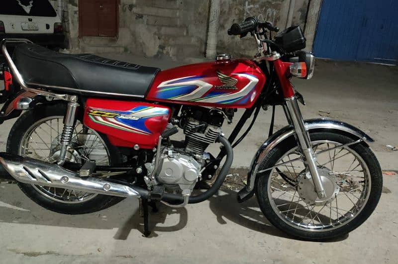 Honda 125 2022 Model Islamabad Registered 1