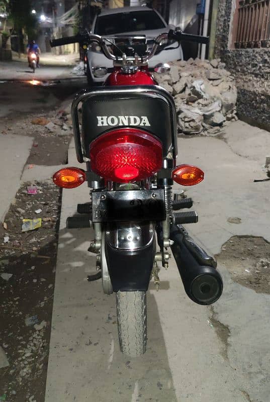 Honda 125 2022 Model Islamabad Registered 3