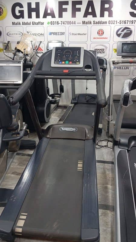 imported lifefitness & technogym commercial treadmills 0