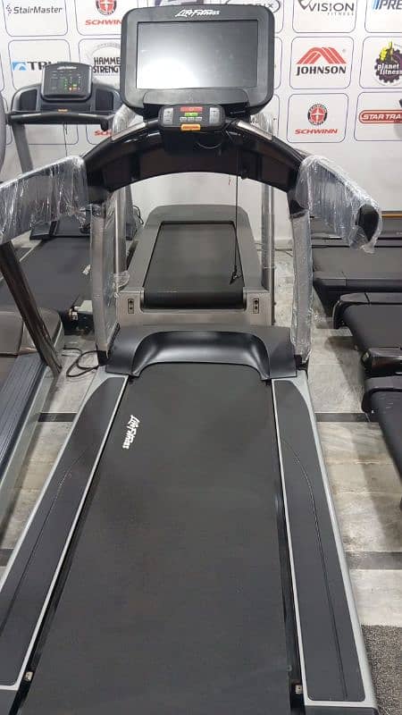 imported lifefitness & technogym commercial treadmills 1