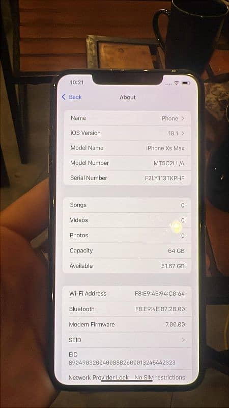 iPhone XS Max 64gb 1