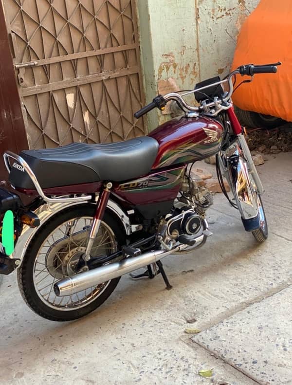 Honda 70 full ok bike ha 03315836522 4