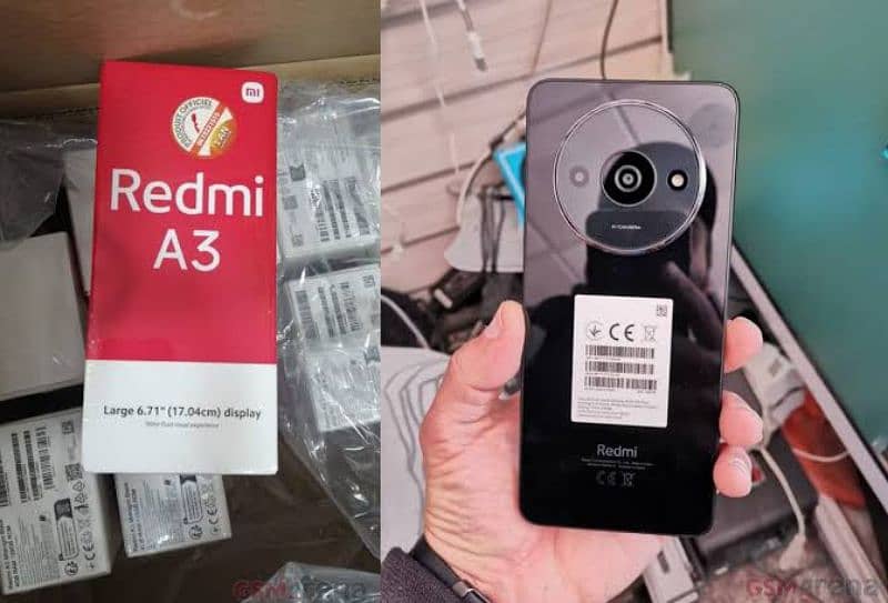 Redmi A3 Black Colour 4 / 128 3